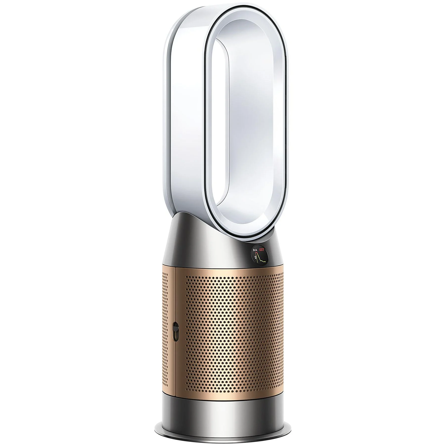 DYSON HP09 Purifier Hot+Cool Formaldehyde Luftreiniger+Heizlüfter Weiß/Gold (40 Watt, Raumgröße: 81 m³, Vollständige Versiegelung nach HEPA-13 Standard) – Bild 2