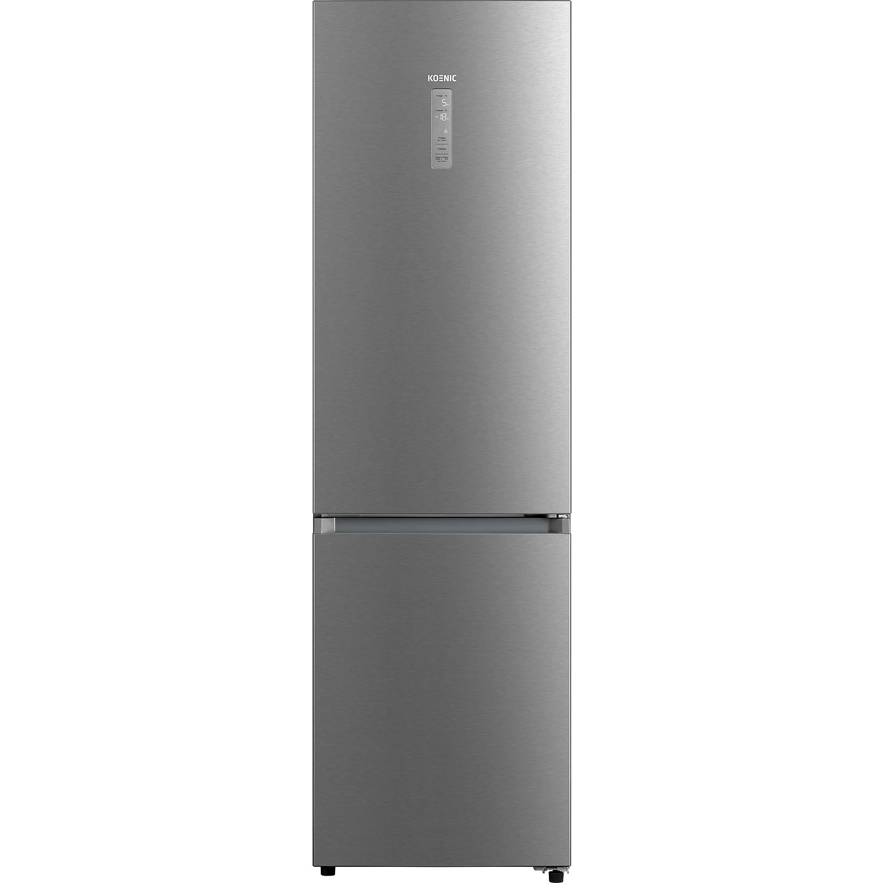 KOENIC KFK 611 A NF IN Kühlgefrierkombination (A, 378 l, 2010 mm hoch, Inox)