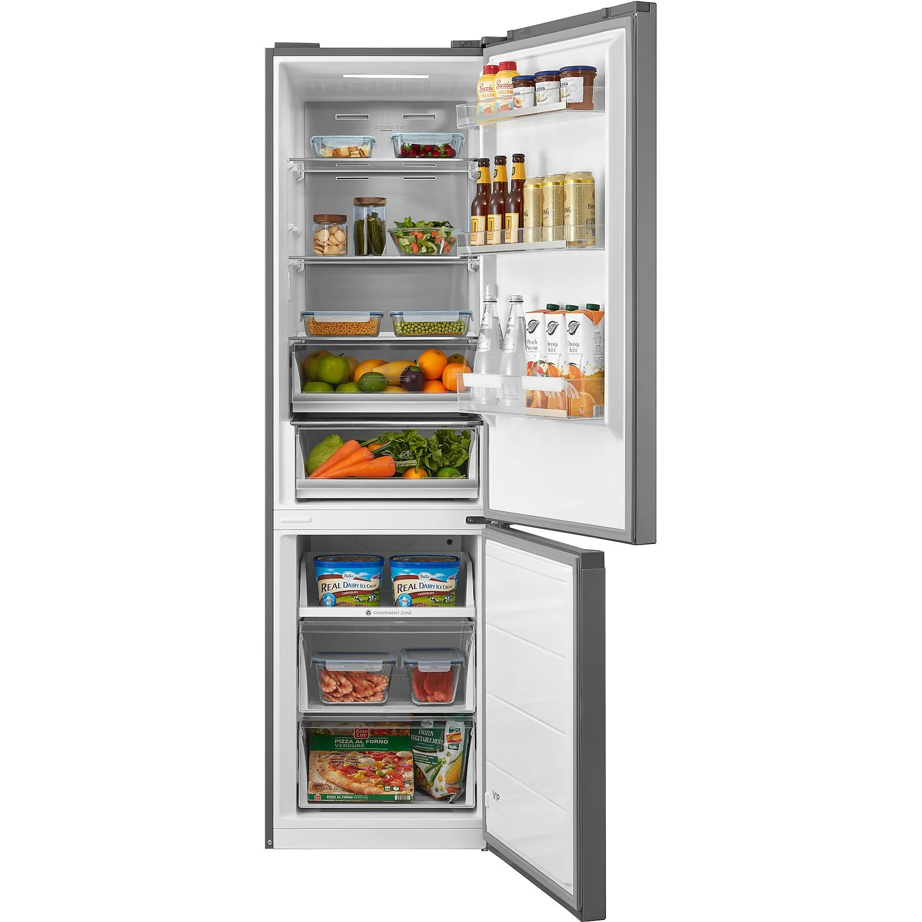 KOENIC KFK 611 A NF IN Kühlgefrierkombination (A, 378 l, 2010 mm hoch, Inox) – Bild 14