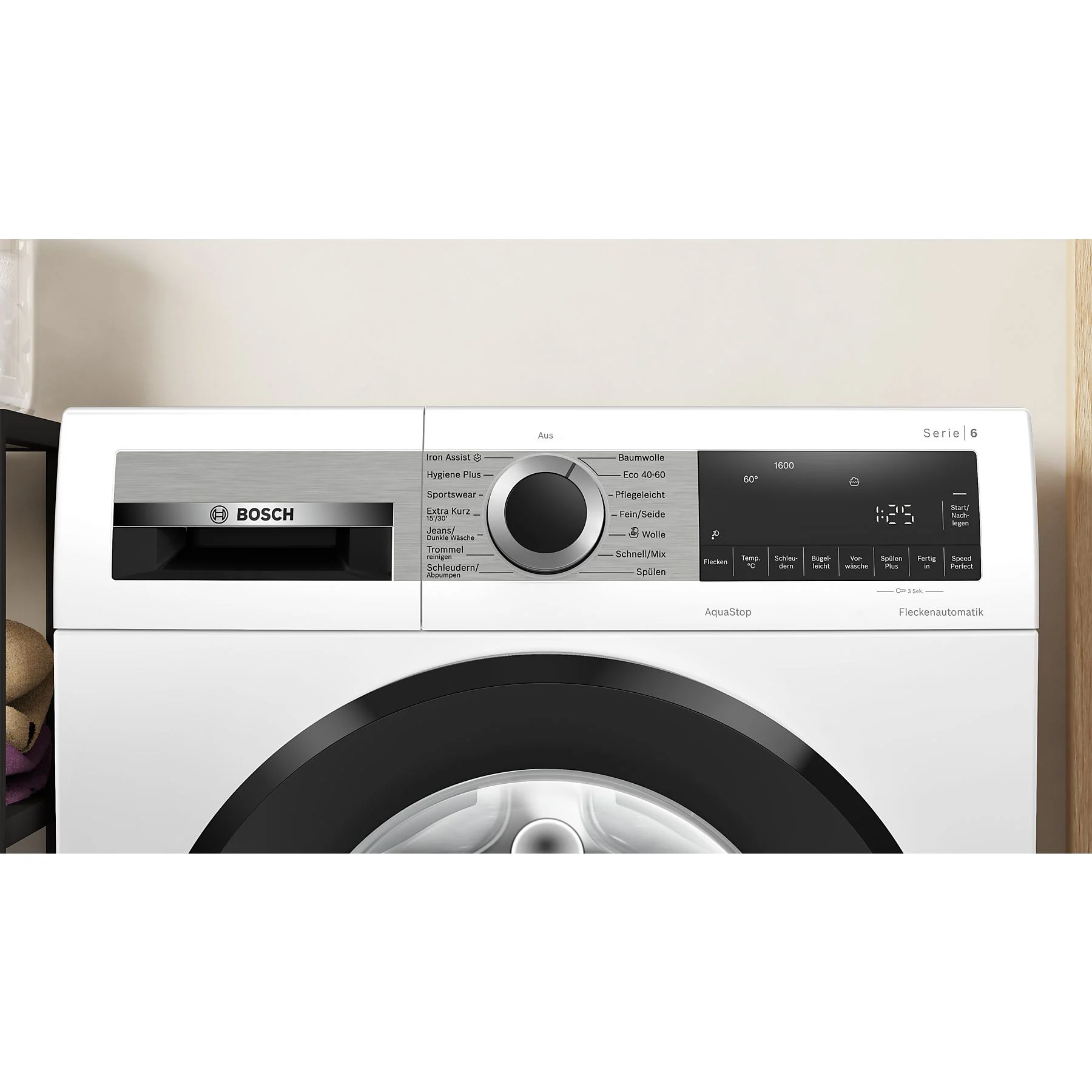 BOSCH WGG 256 Z 40 Serie 6 Waschmaschine (10 kg, 1600 U/Min., A) – Bild 2