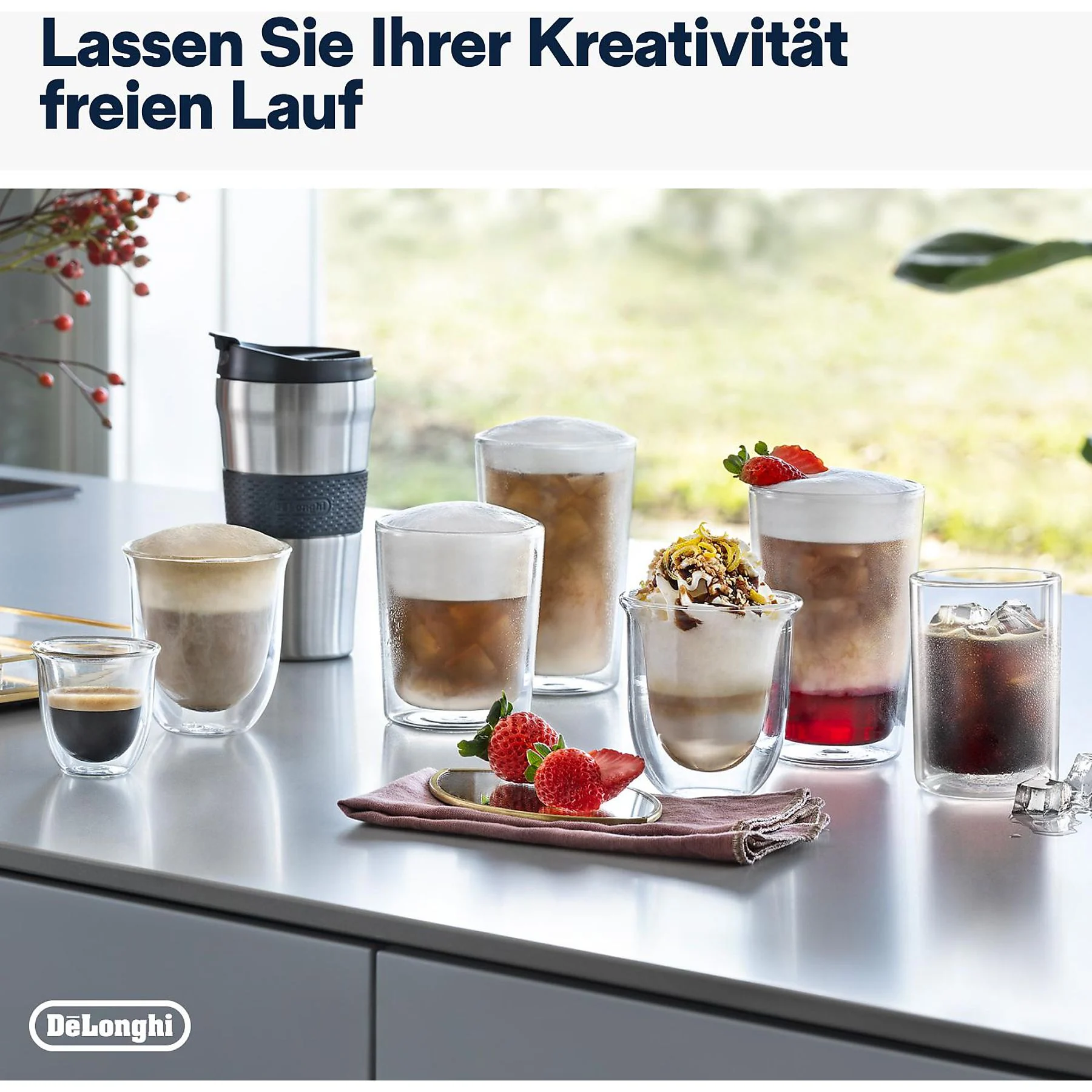 DELONGHI Eletta Explore Cold Brew ECAM450.86.T - über 50 heiße und kalte Rezepte, 4 Benutzerprofile, einfache Bedienung, Kaffeevollautomat Titan – Bild 6