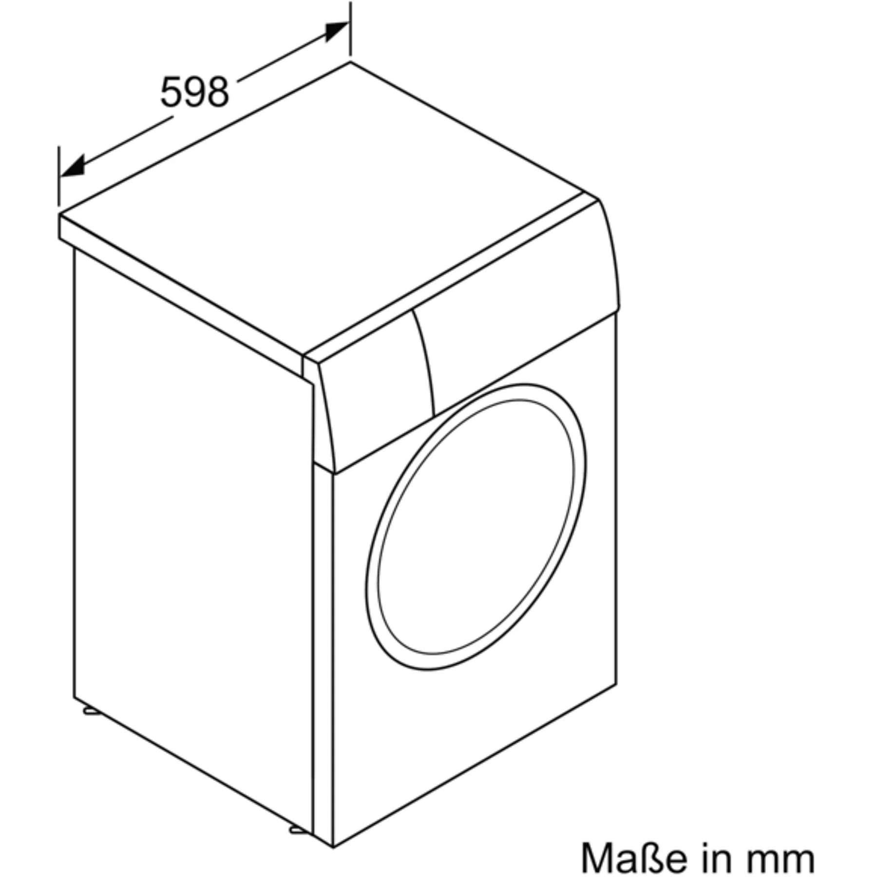 BOSCH WGG 256 Z 40 Serie 6 Waschmaschine (10 kg, 1600 U/Min., A) – Bild 7