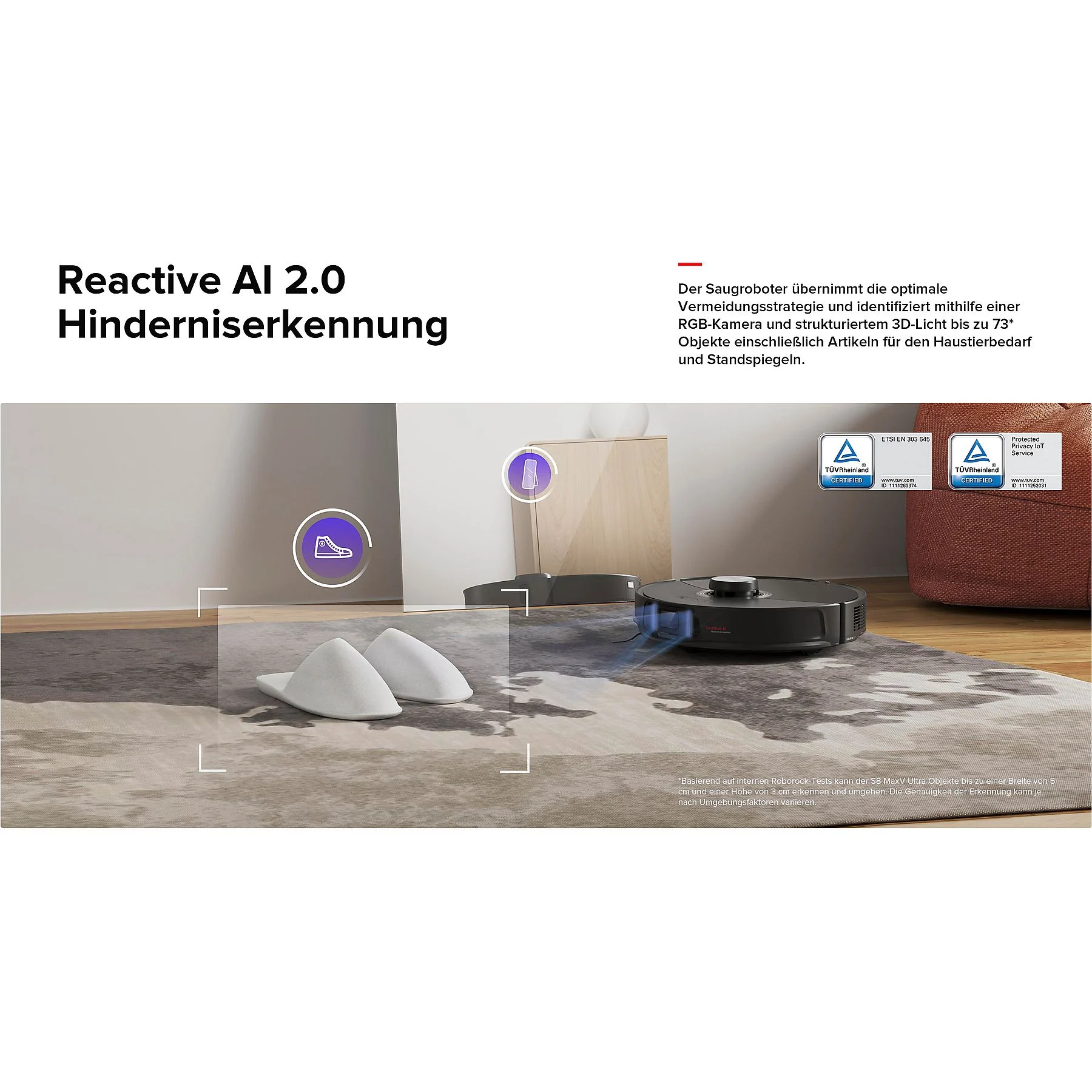 ROBOROCK S8 MaxV Ultra Saugwischroboter – Bild 21