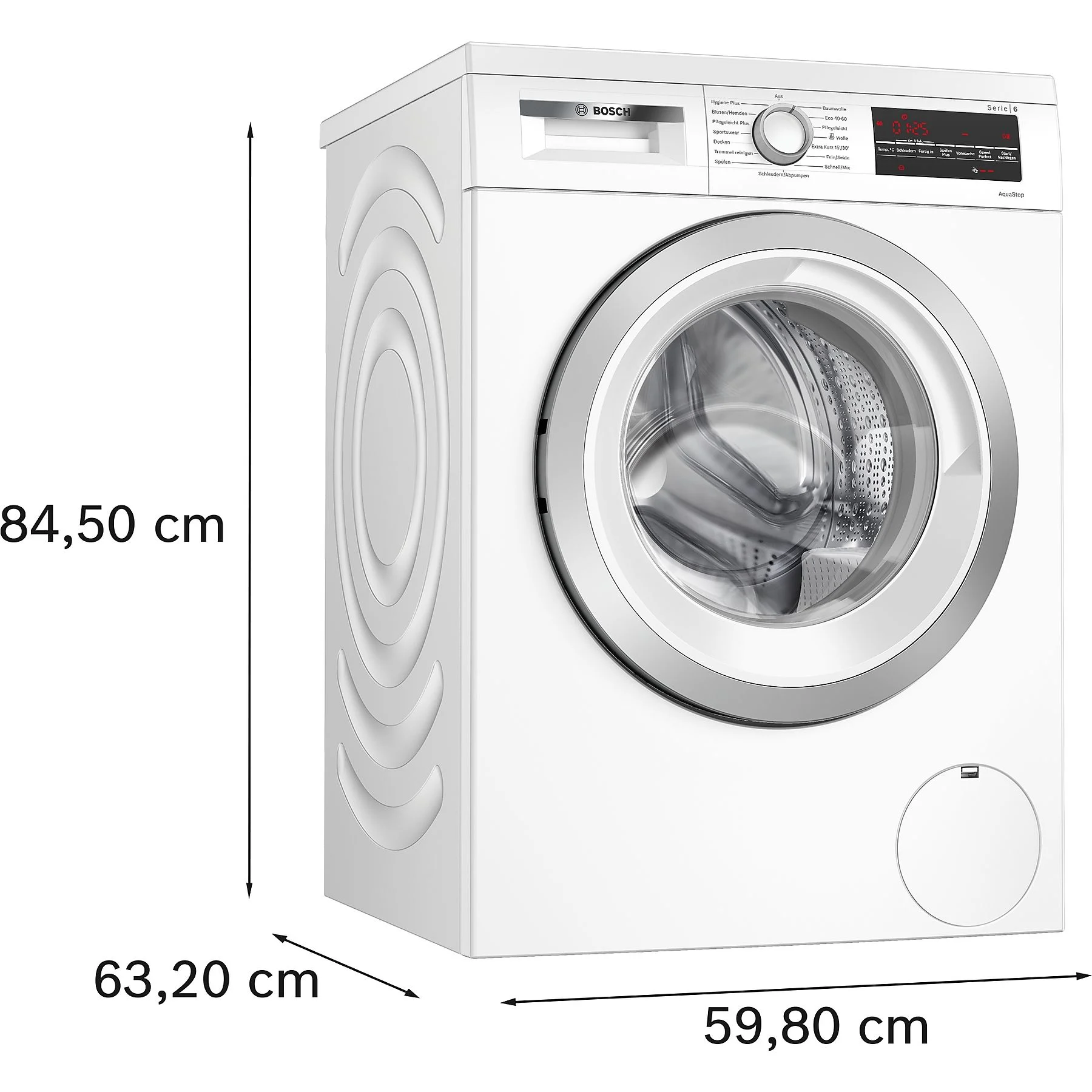 BOSCH WUU28T42 Serie 6 Waschmaschine (9 kg, 1400 U/Min., A) – Bild 2