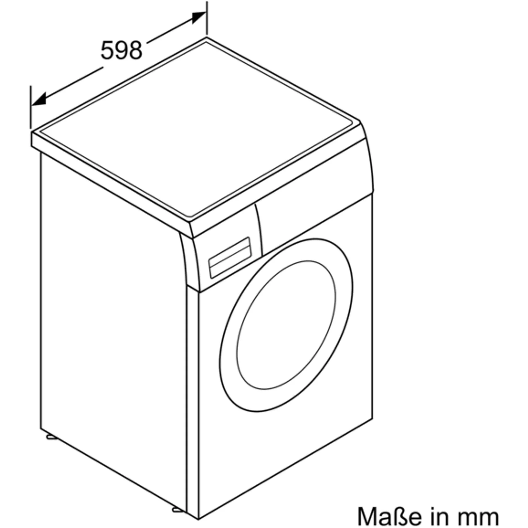 BOSCH WUU28T42 Serie 6 Waschmaschine (9 kg, 1400 U/Min., A) – Bild 8