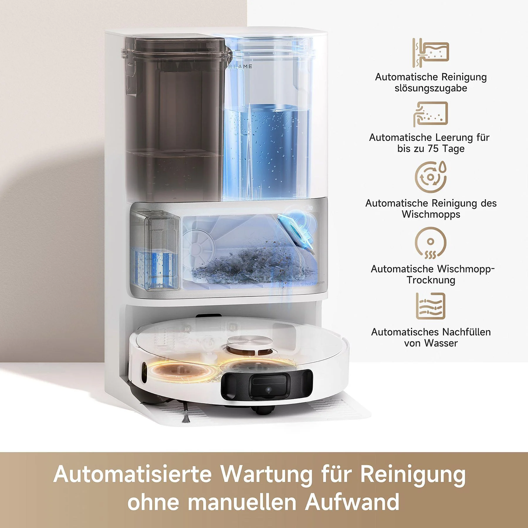 DREAME L10s Ultra Gen2 mit Wischfunktion Saugroboter – Bild 10