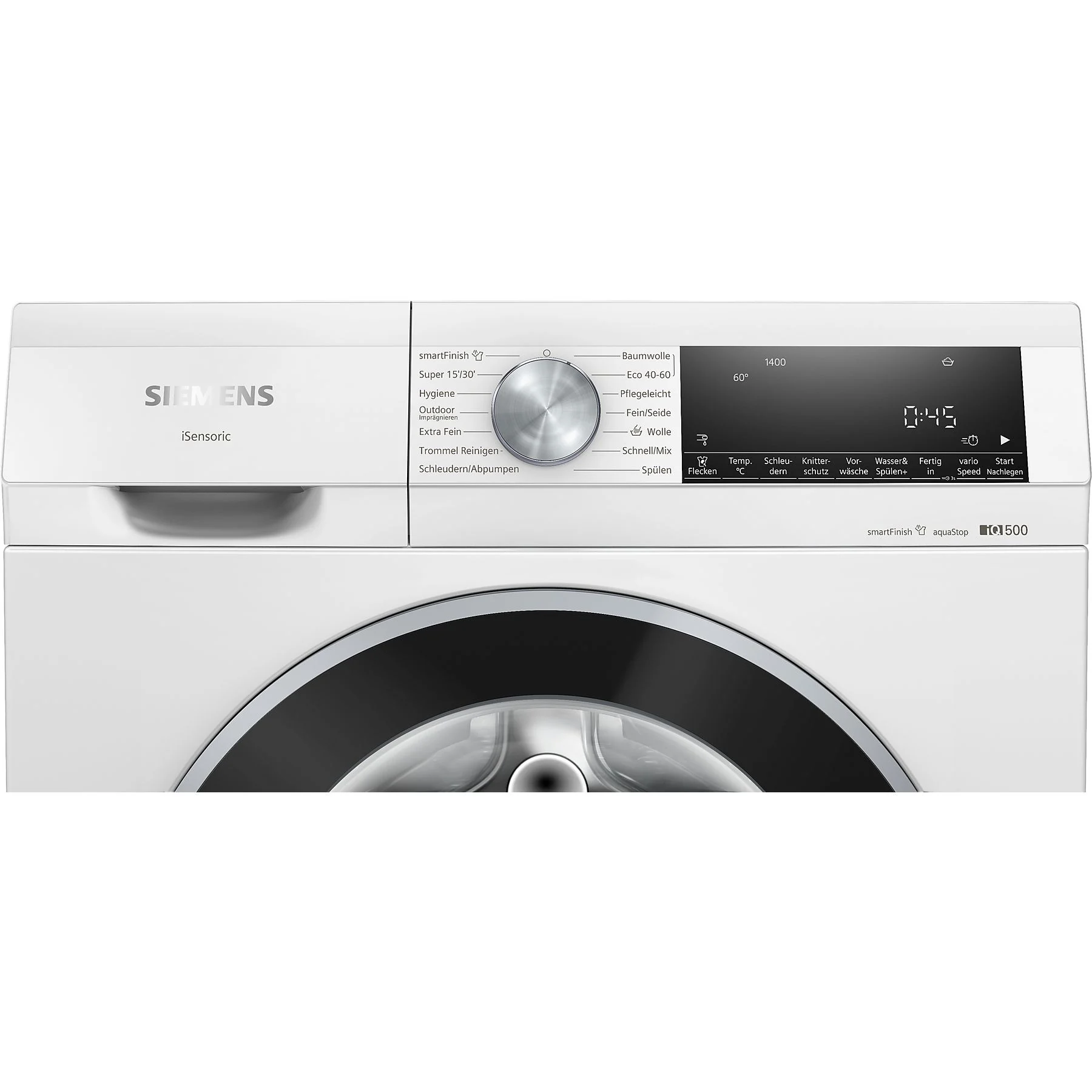 SIEMENS WG44G2ZEM iQ500 Waschmaschine (9 kg, 1351 U/Min., A) – Bild 7