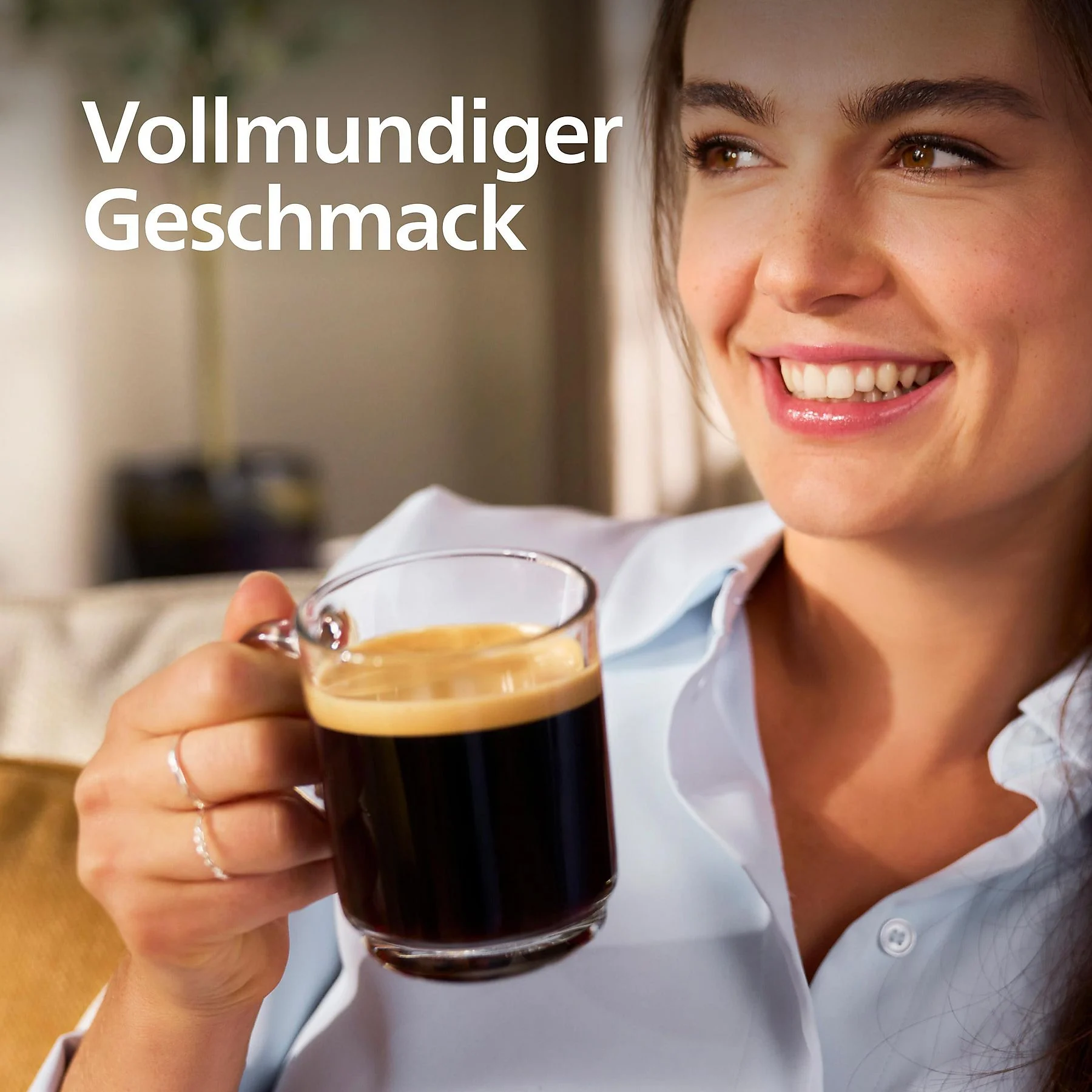 PHILIPS EP5447/90 Serie 5400 LatteGo 11 Kaffeespezialitäten Kaffeevollautomat Schwarz/Chrom – Bild 4