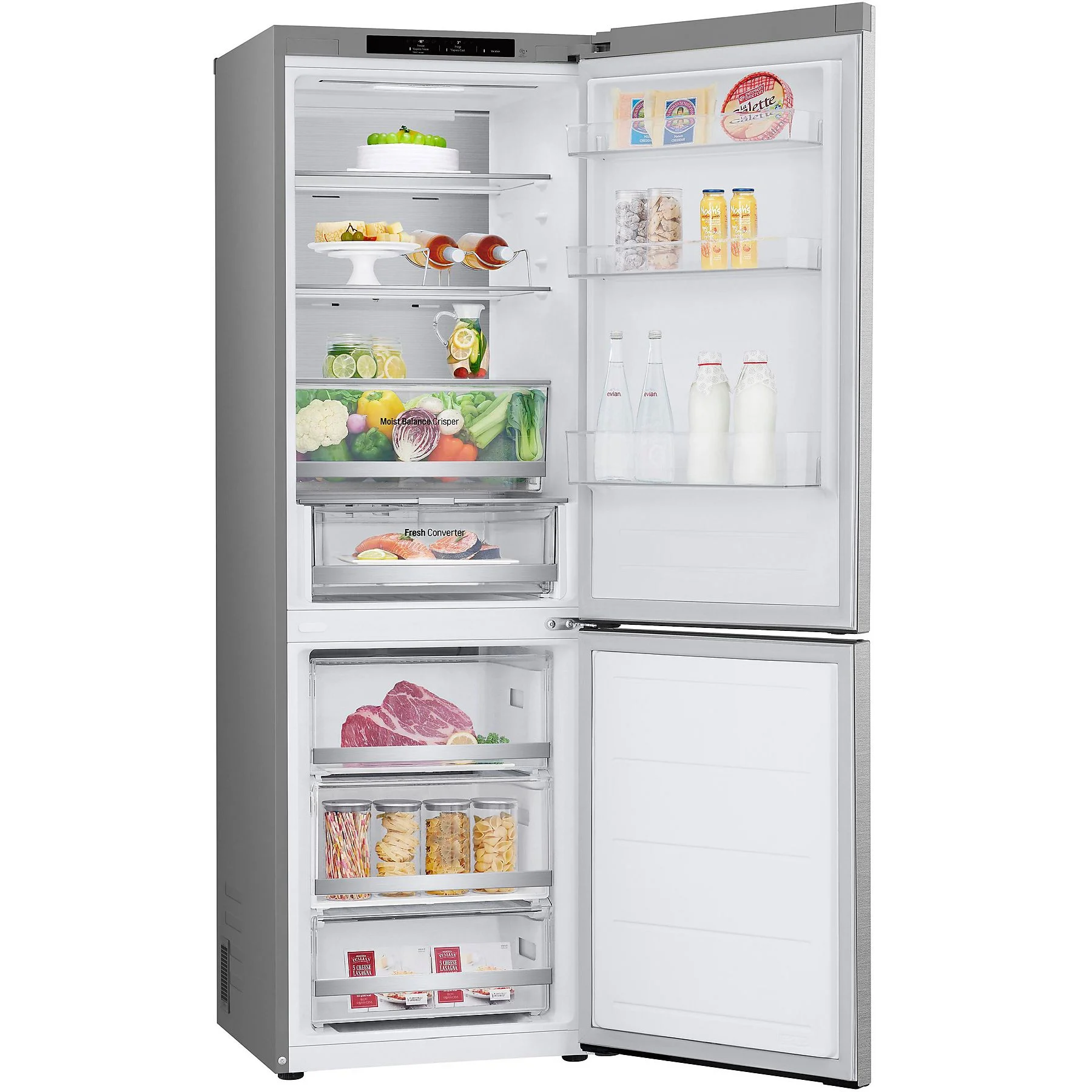 LG GBV5140AMB Kühlgefrierkombination (A, 344 l, 1860 mm hoch, Prime Silver) – Bild 10