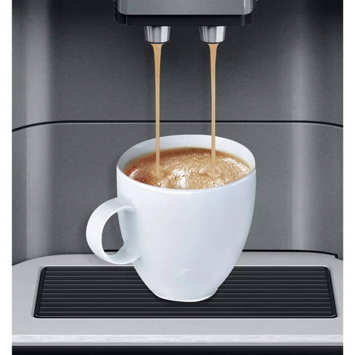 SIEMENS TE651509DE EQ6 plus s100 Kaffeevollautomat Diamond Titanium Metallic/Schwarz – Bild 3